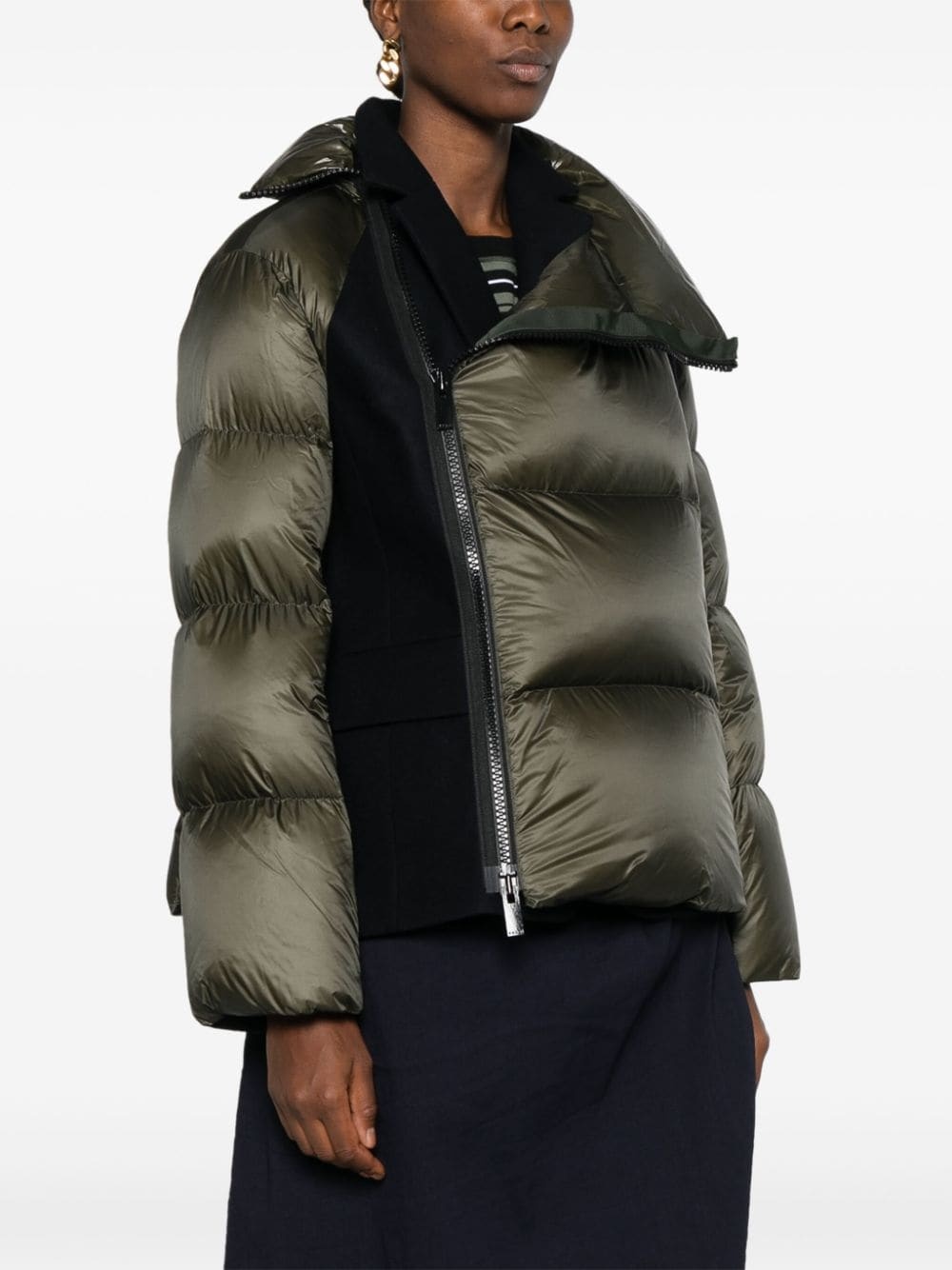 Nylon short down jacket - 5