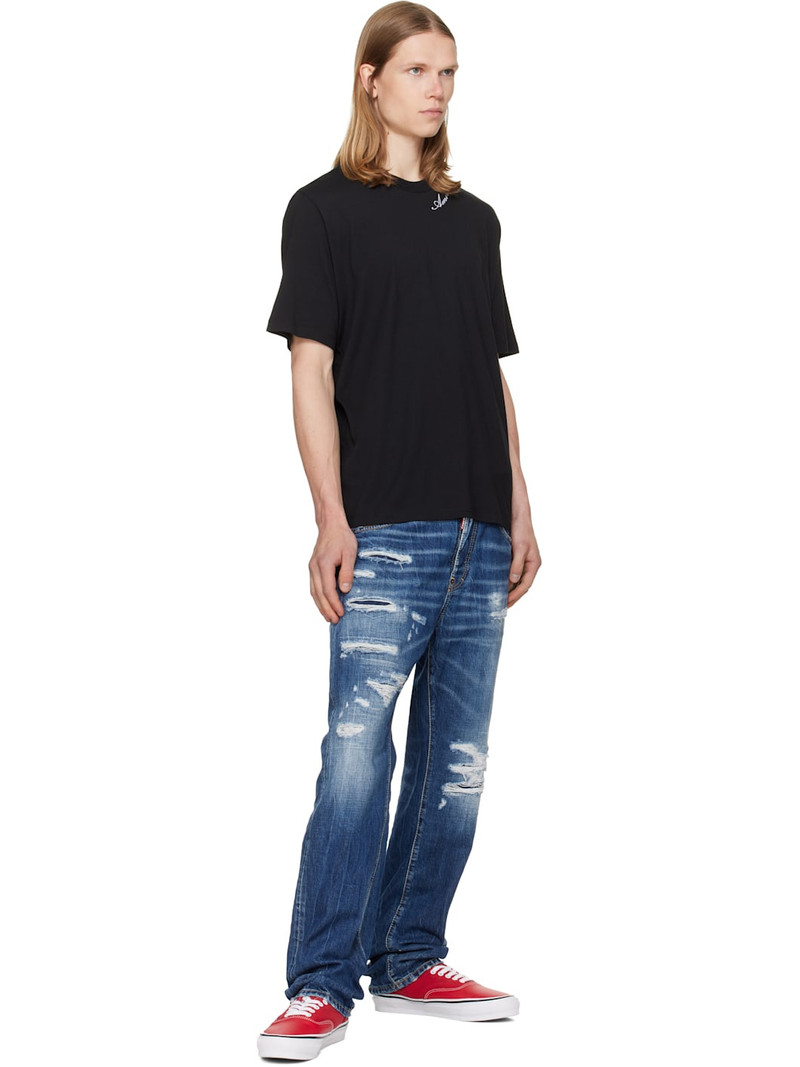 AMIRI Black Script JModal Reg T-shirt outlook