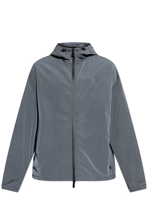 EKD LOGO NYLON HOODED ZIP-UP JACKET - 1