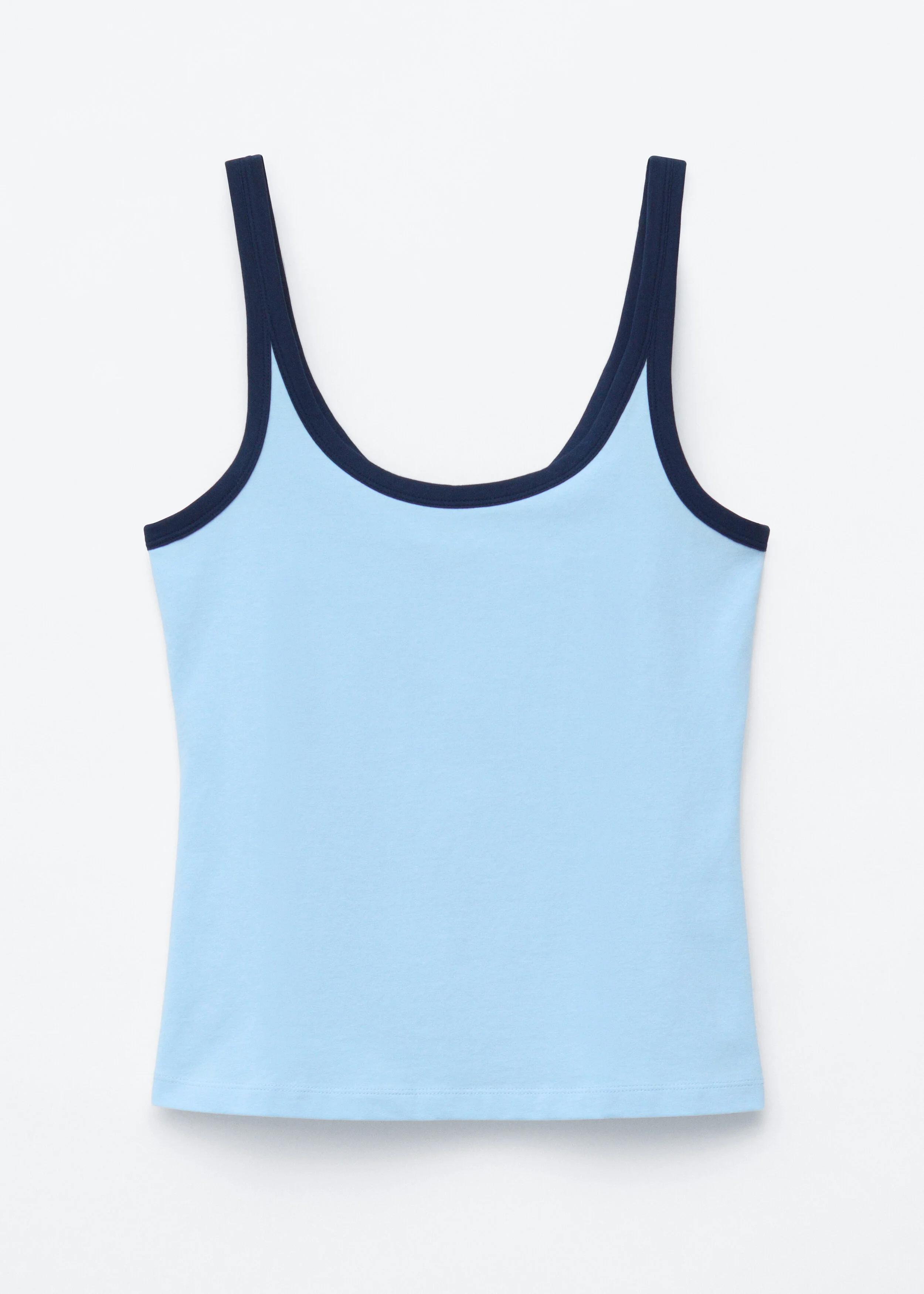 Scoop-Neck Tank Top - 1