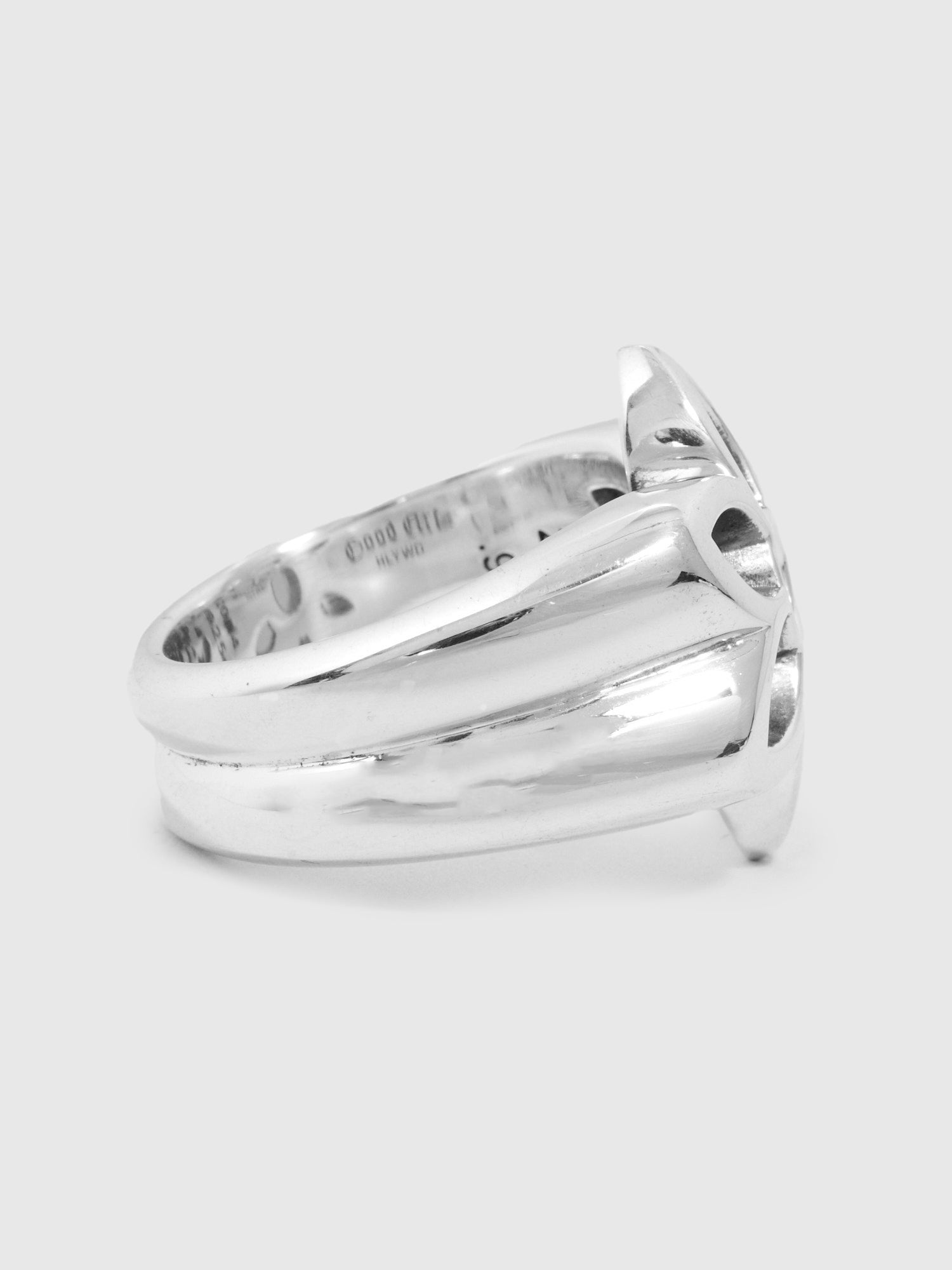 Model 28 Ring Medium in Sterling Silver - 5