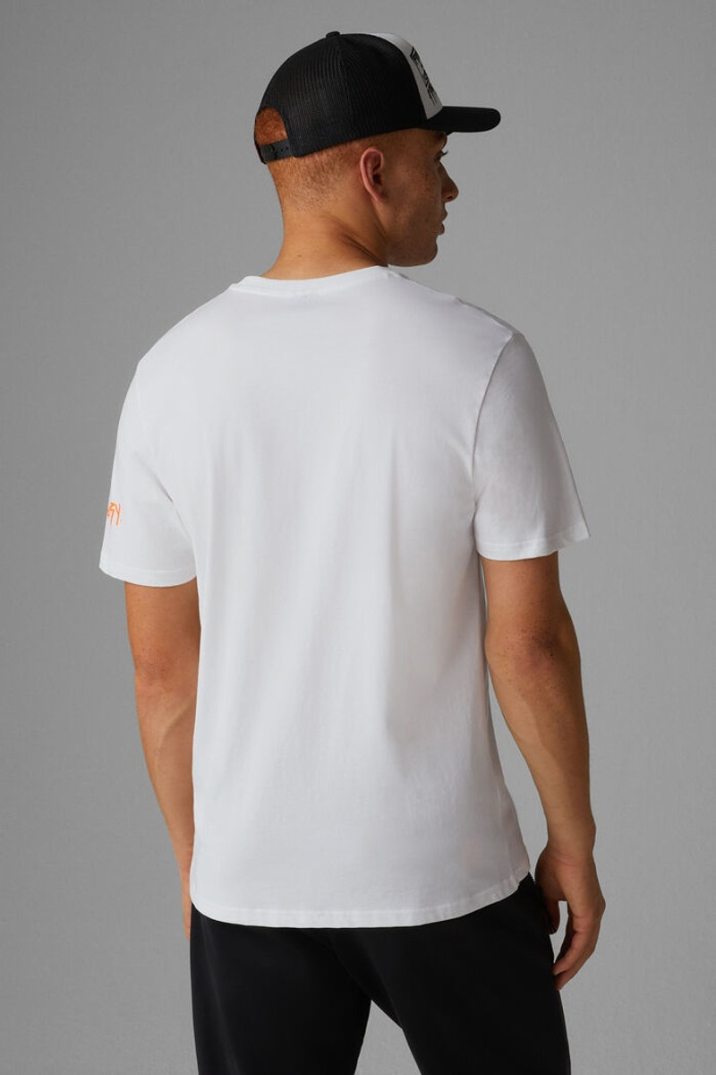 Vito T-shirt in White/Black 3