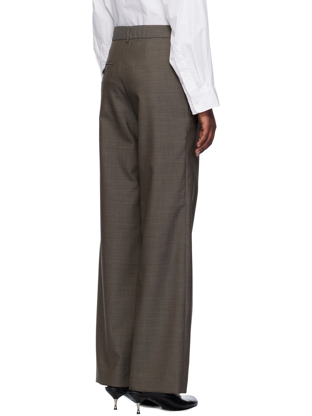 Gray Unveil Trousers - 3