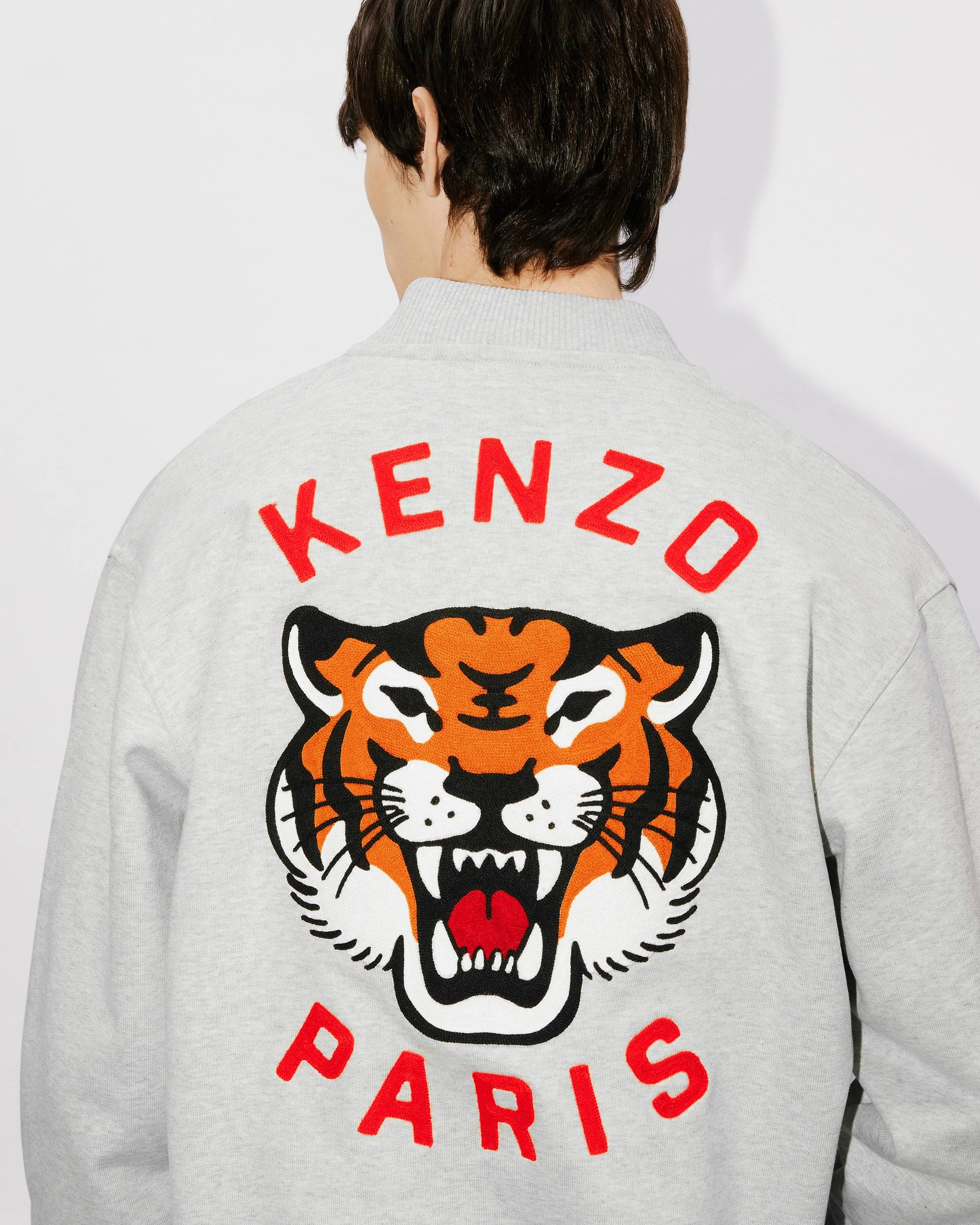 'KENZO Lucky Tiger Varsity' genderless bomber jacket - 12