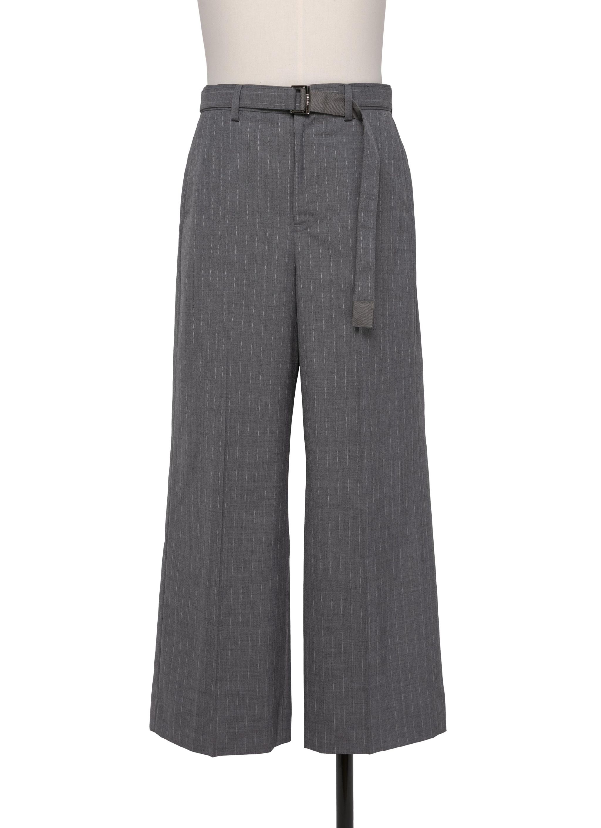 Chalk Stripe Pants - 1