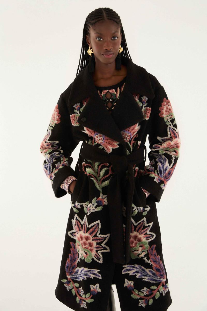 Marvelous Garden Fleece Coat 1