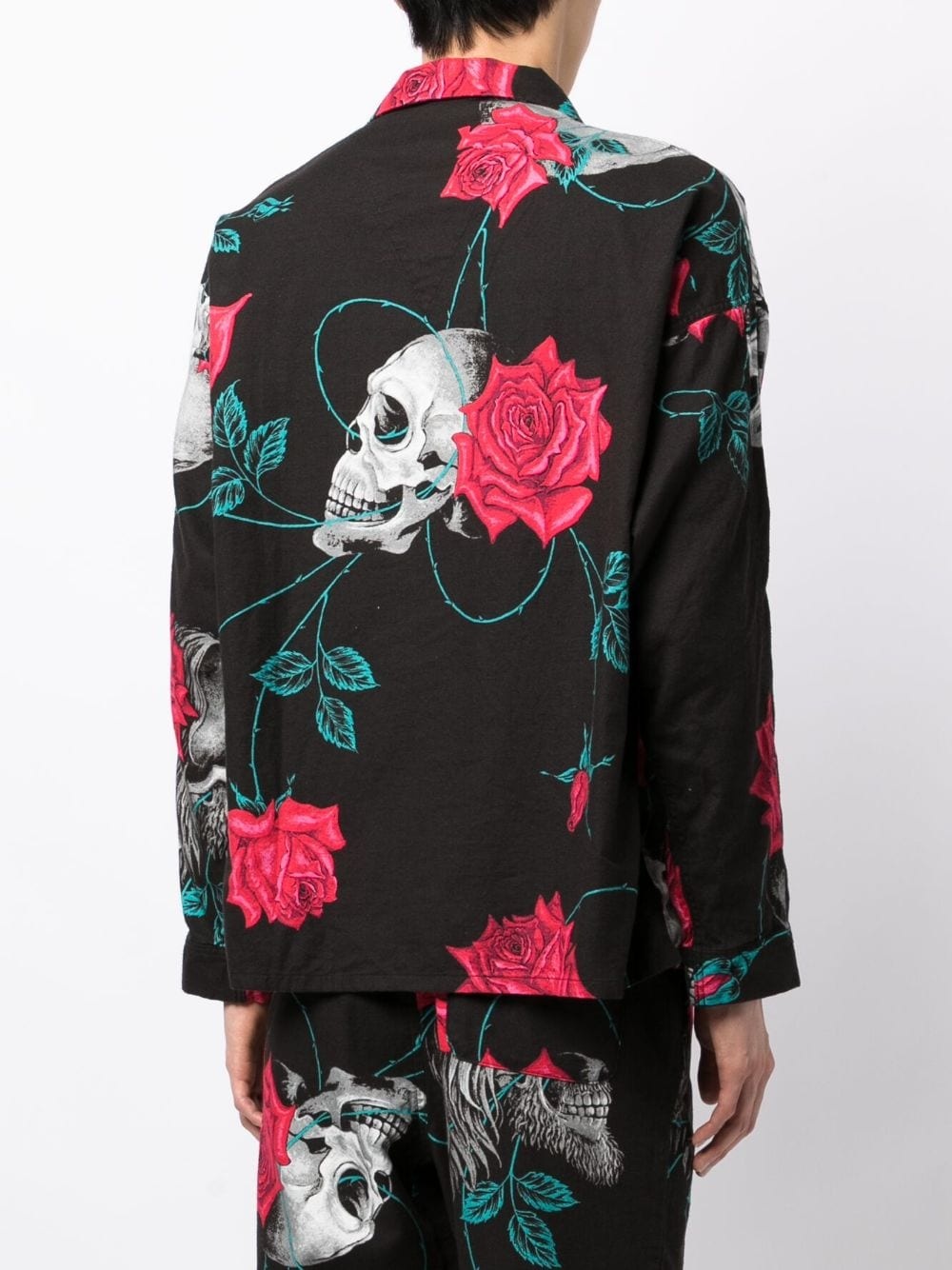 Wildside skull-print cotton shirt - 4