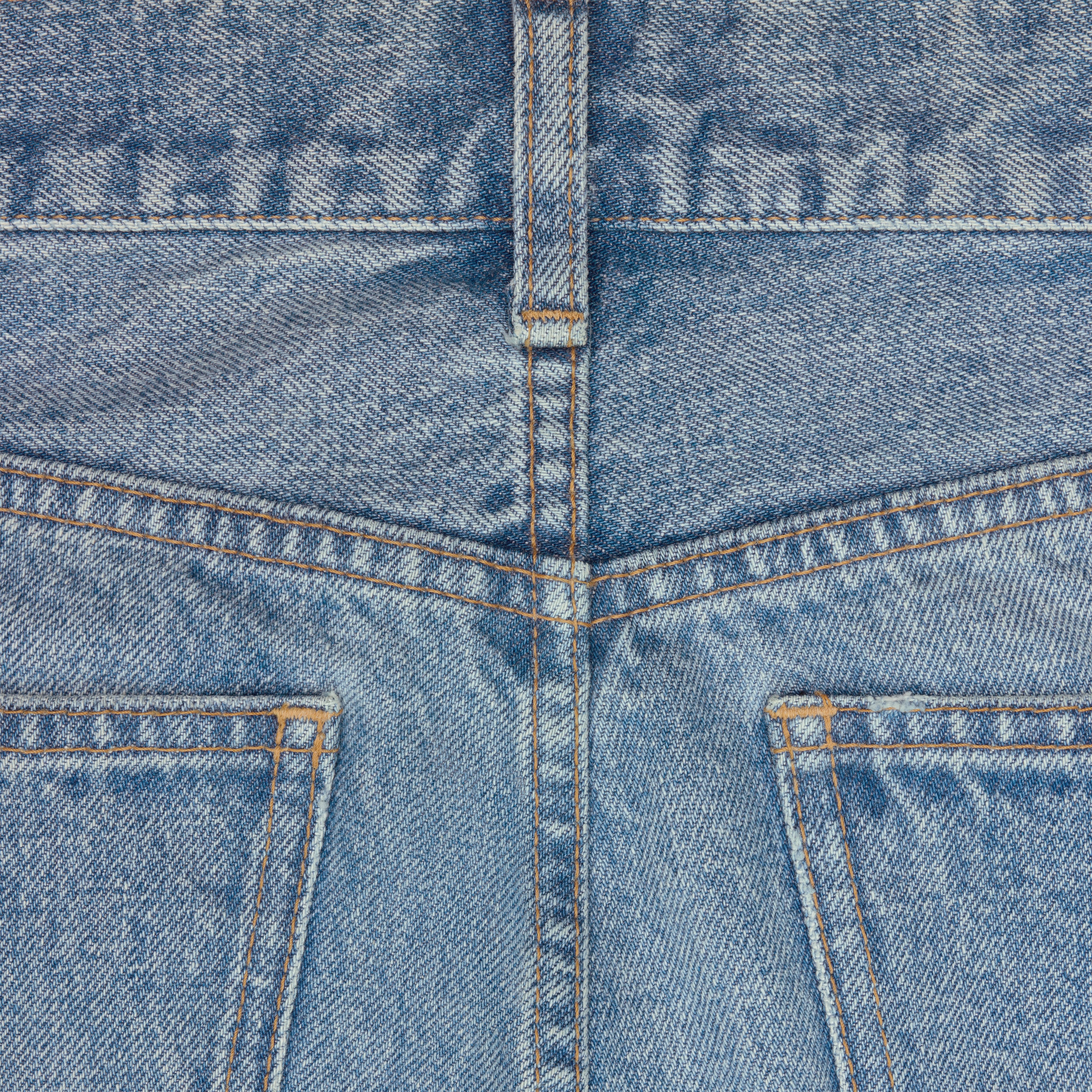 marco jeans in steel blue wash denim - 4