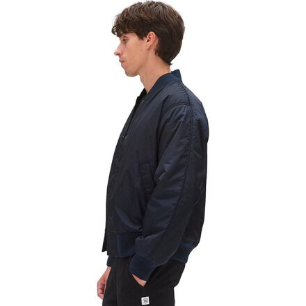Econyl Satin Nylon Stadium Jacket - Men's - 5