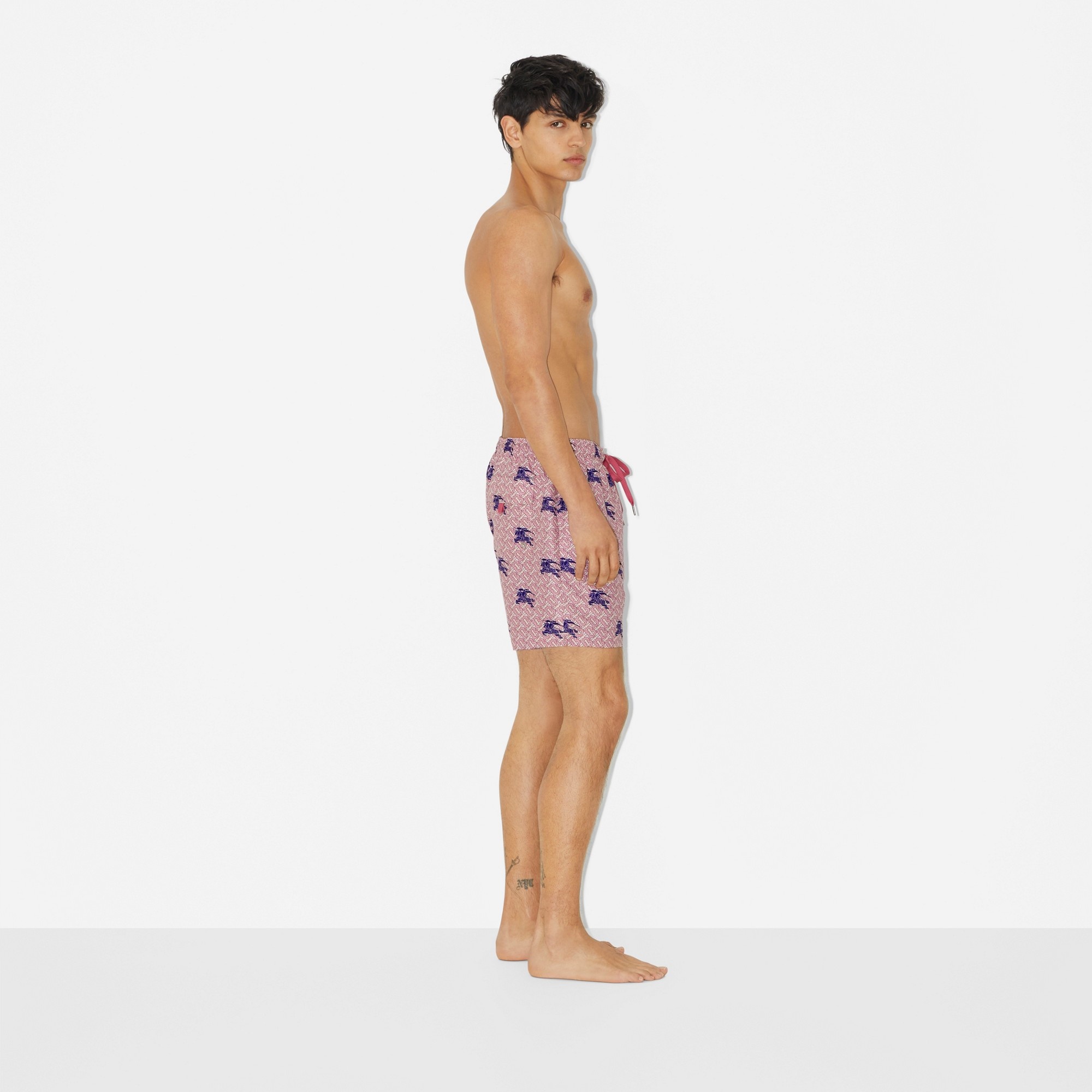 EKD Monogram Drawcord Swim Shorts - 3