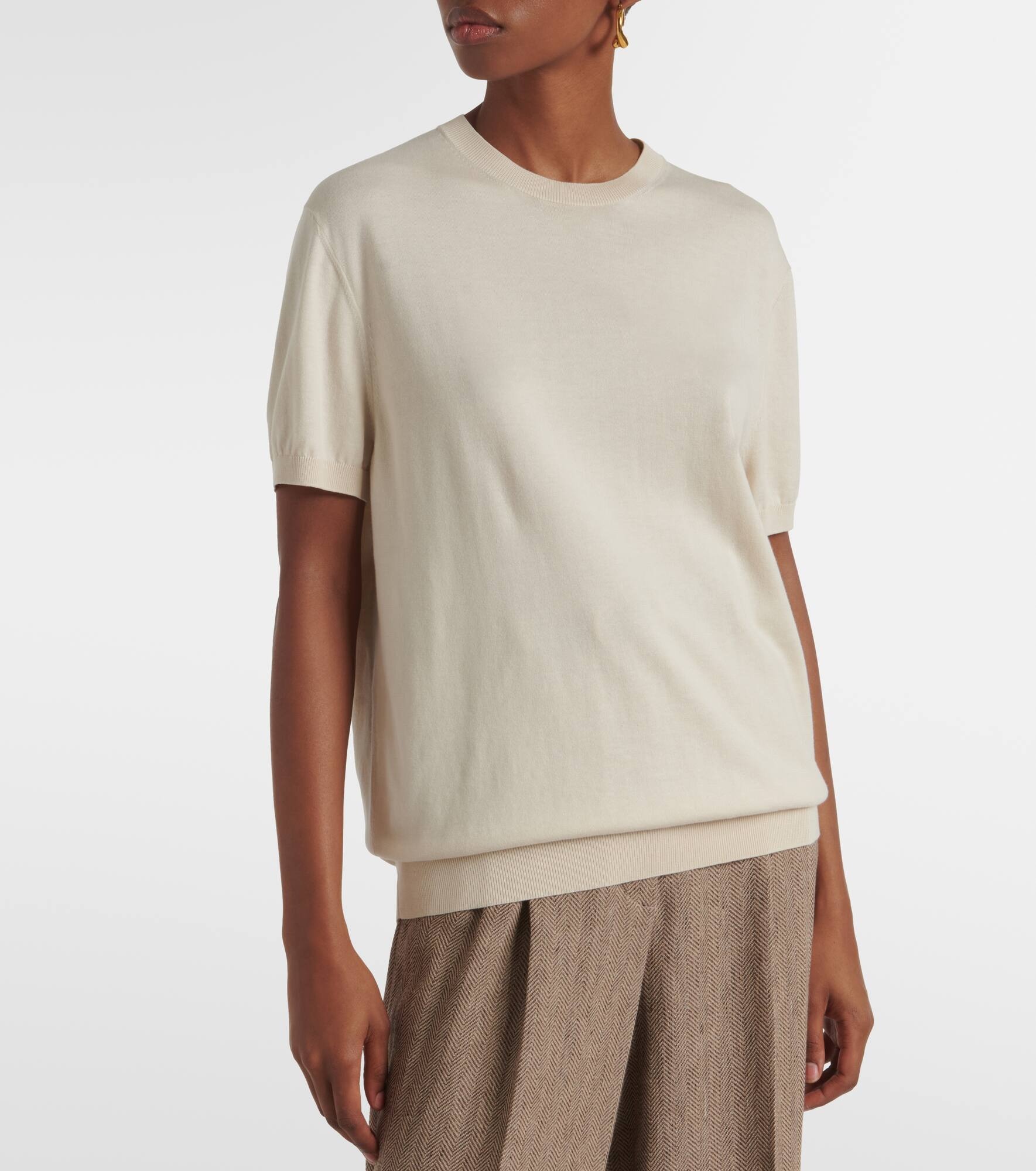 Ice Wish knitted cotton top - 5