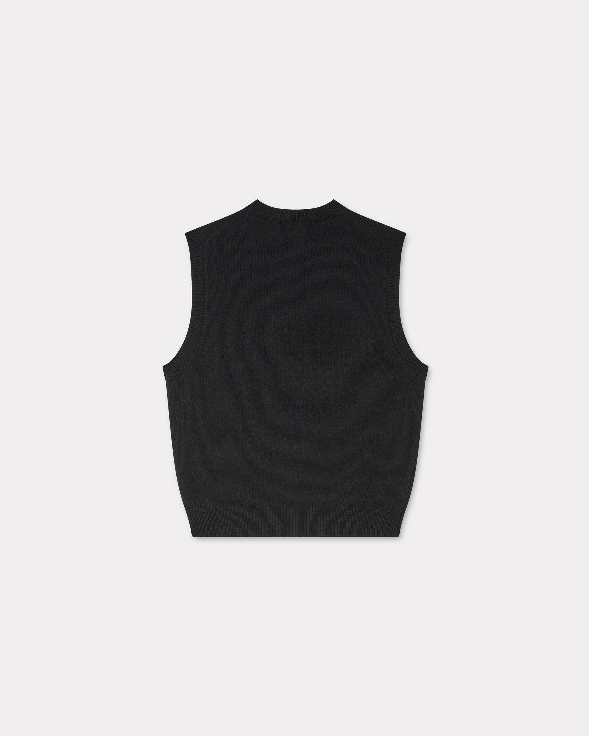 'Boke Flower' embroidered sleeveless jumper - 2