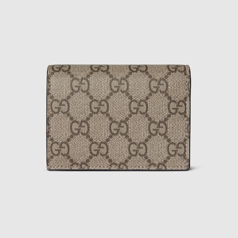 Bi-color GG Marmont small wallet - 5