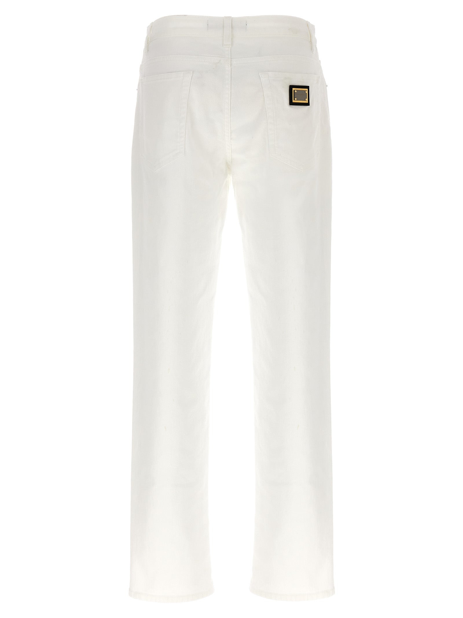 Dolce & Gabbana Women Logo Plaque Jeans - 2