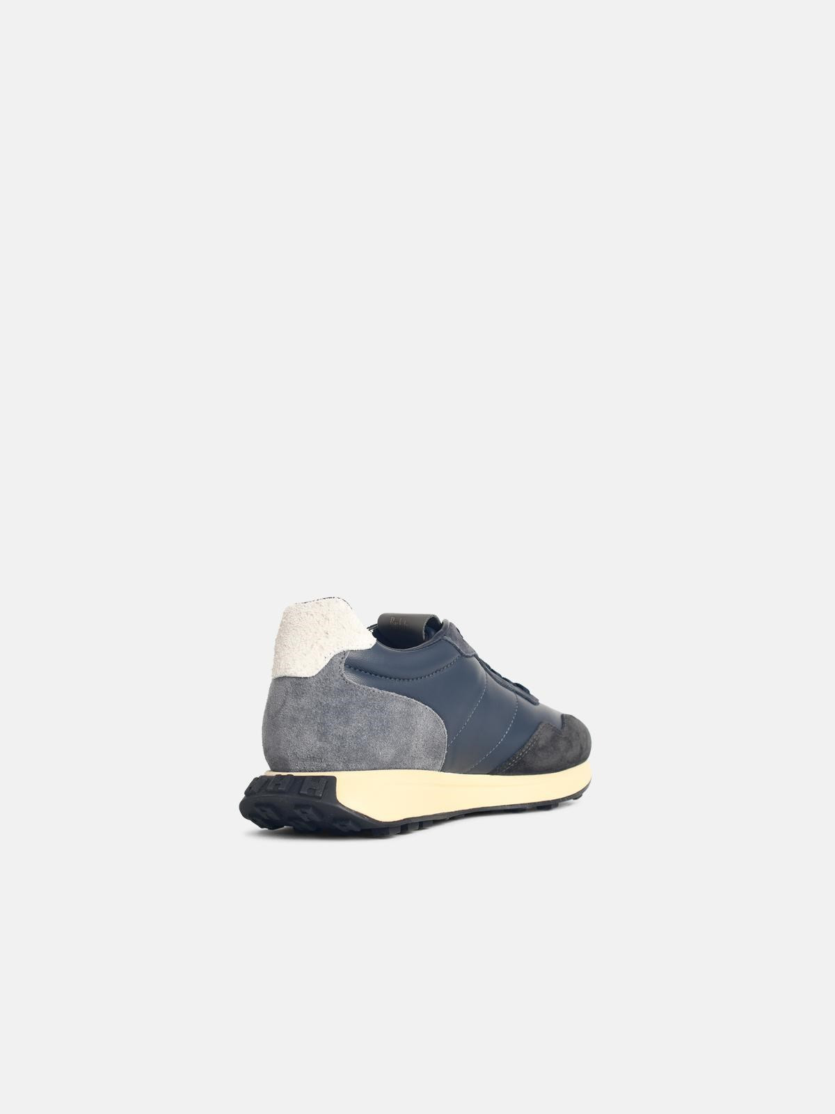 'H601' MULTICOLOR LEATHER SNEAKERS - 3