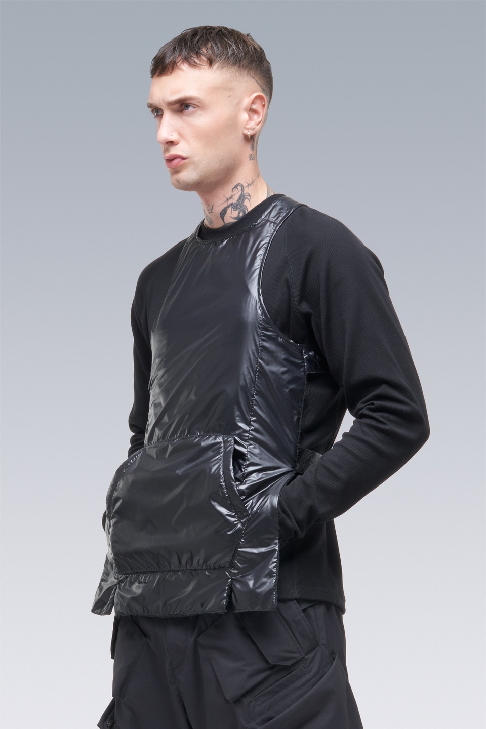 V5-PX HD Nylon Polartec® Alpha® Reversible Vest Black - 11
