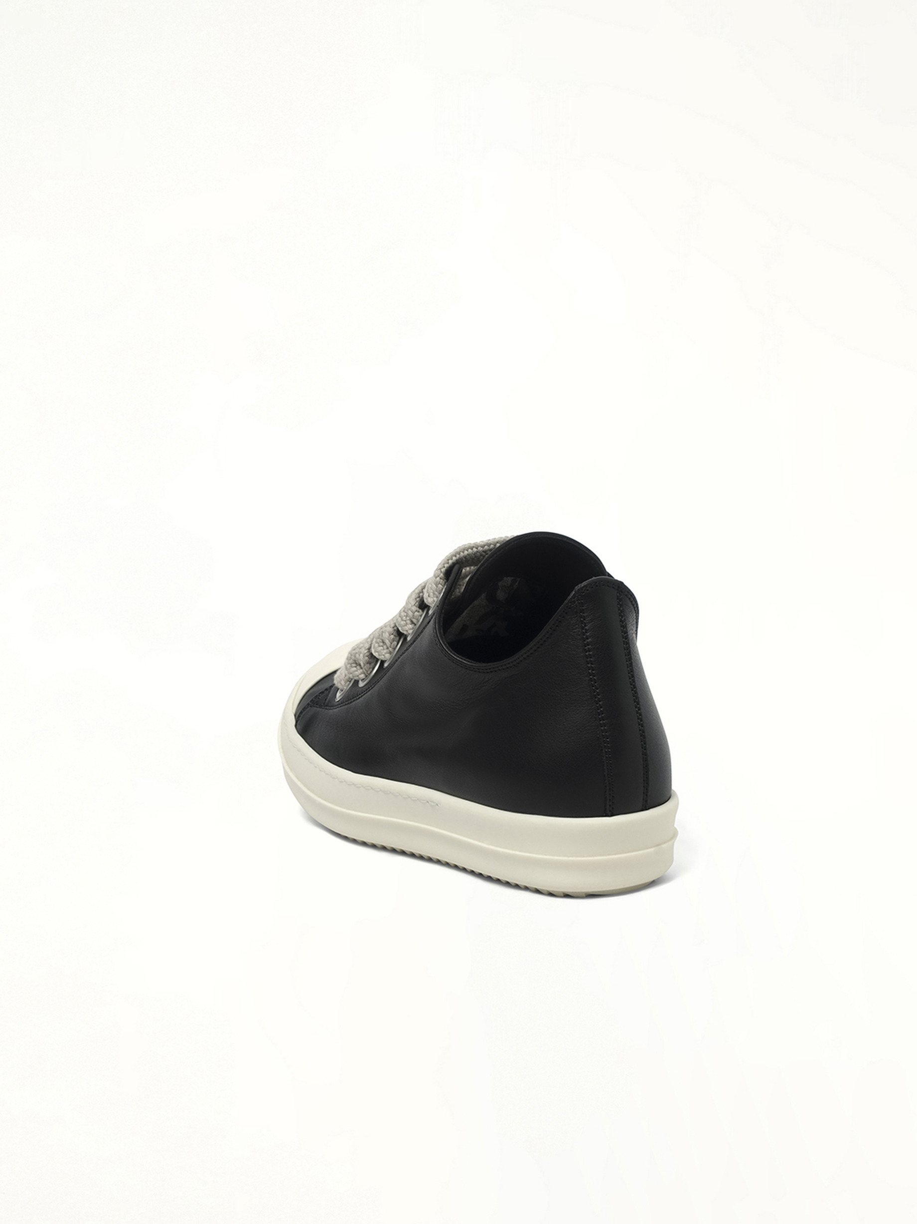 Jumbolace Low Sneaks in Black/Milk/Milk - 3