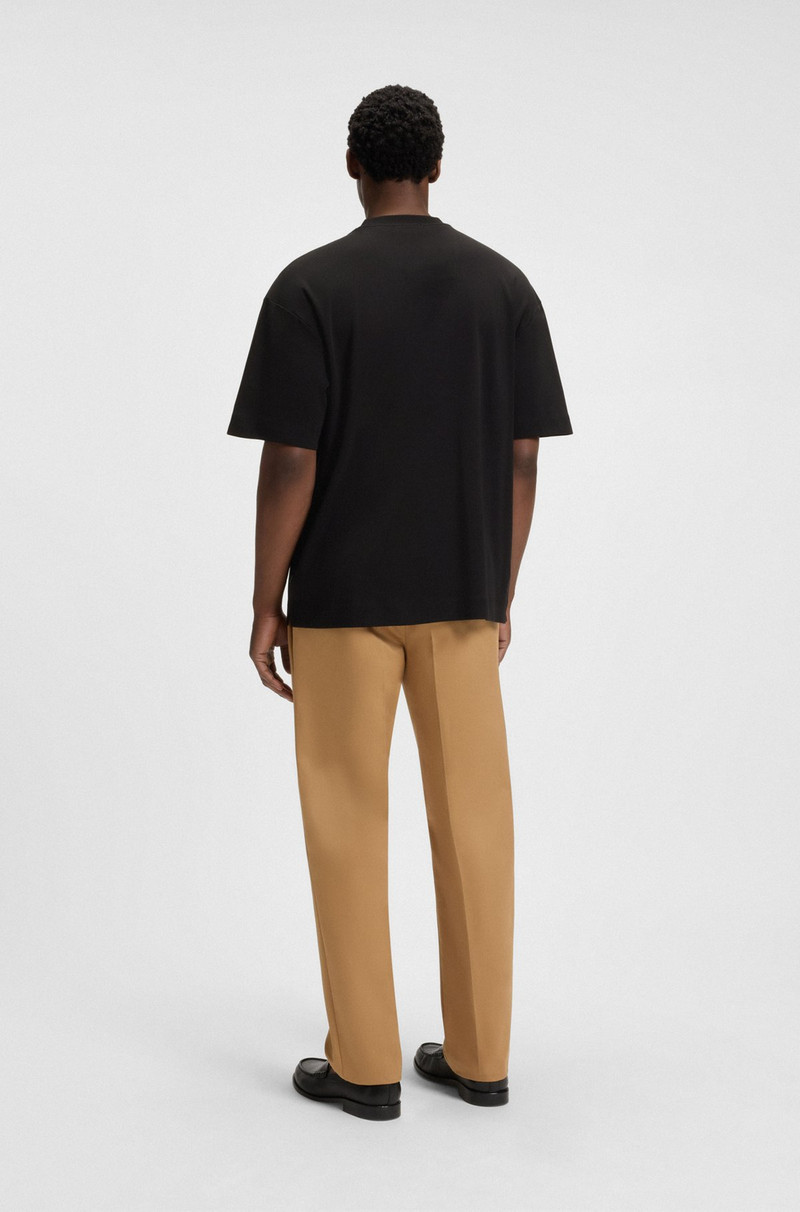 MERCERIZED-COTTON T-SHIRT WITH DOUBLE B MONOGRAM 5