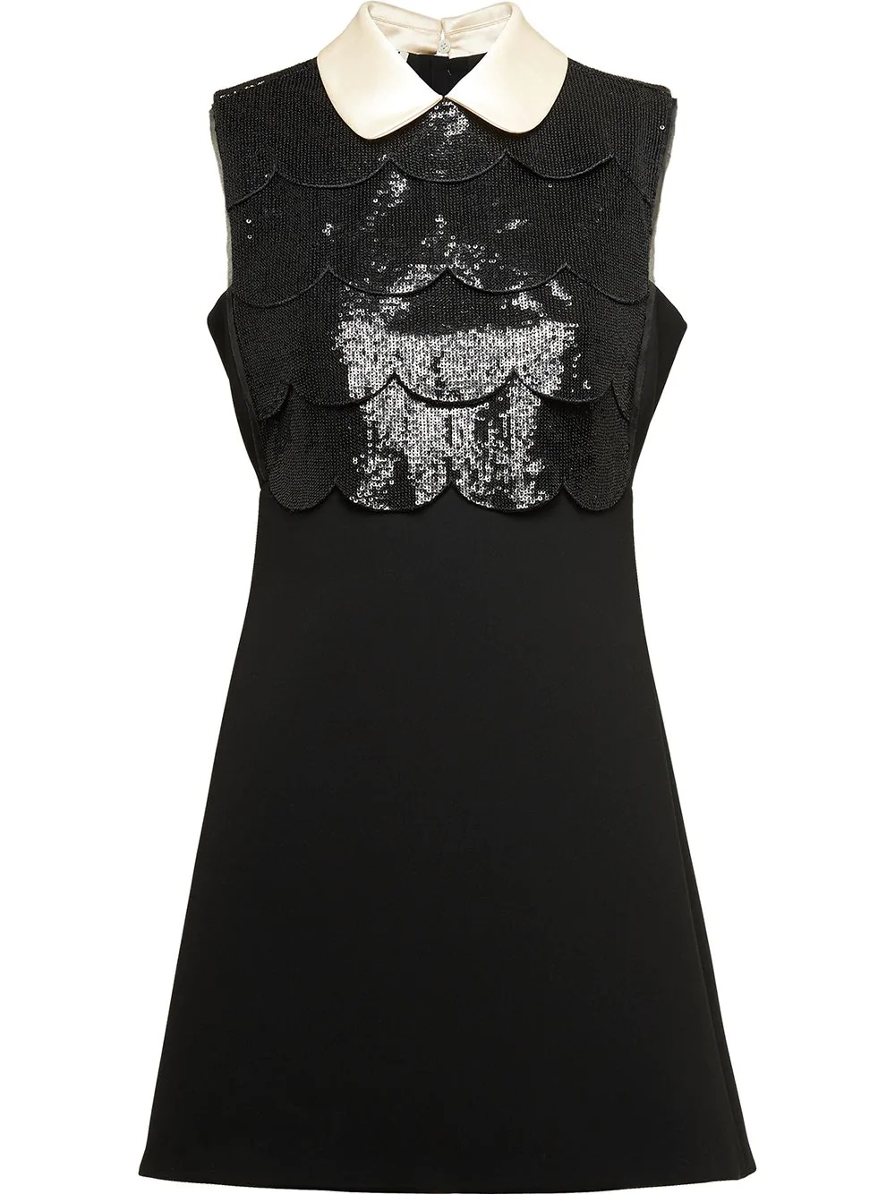 sequin-embellished faille cady dress - 1