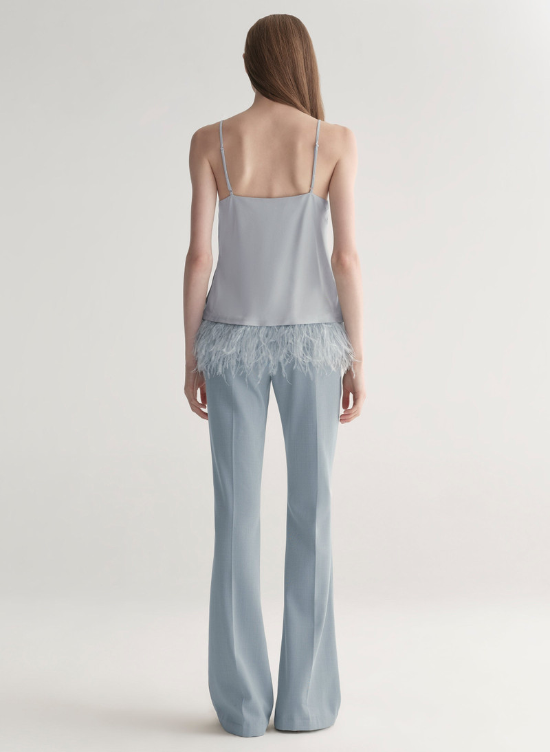 Eliza Feather Trimmed Camisole Top 7