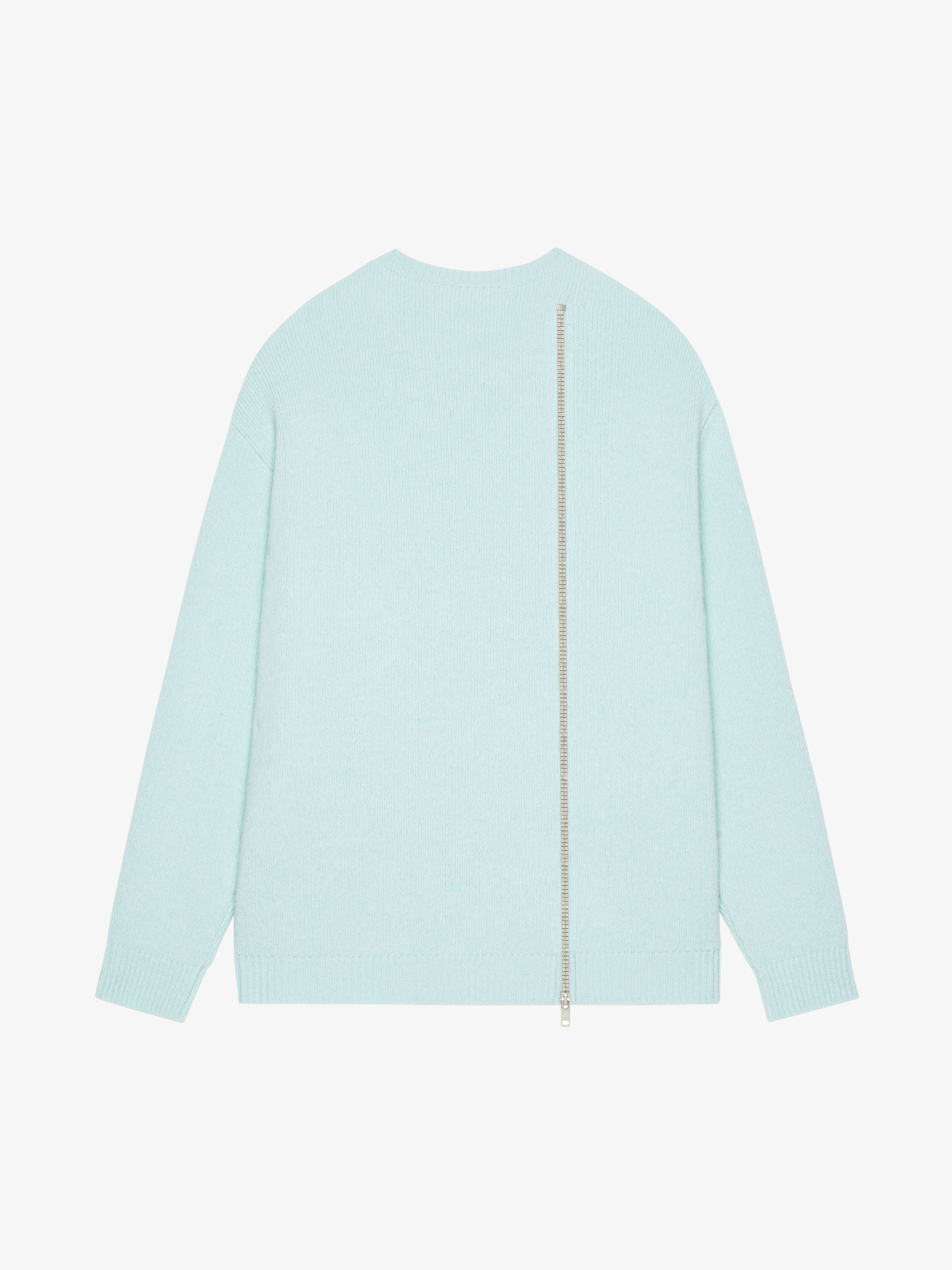 OVERSIZED SWEATER IN WOOL WITH 4G ZIP - 5