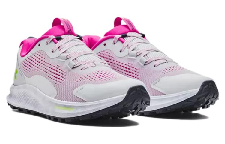 (WMNS) Under Armour Charged Bandit Trail 2 Running Shoes 'Grey Rebel Pink'  3024191-101 - 3