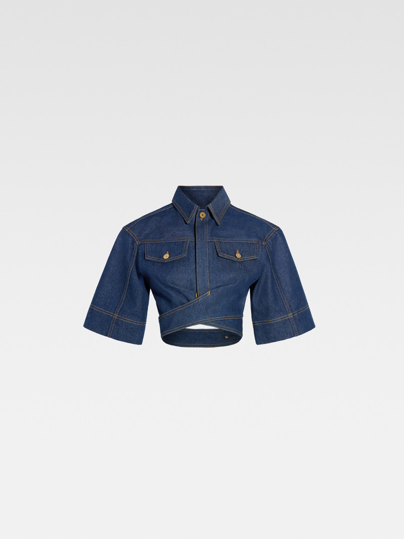 The de-Nîmes denim top 1