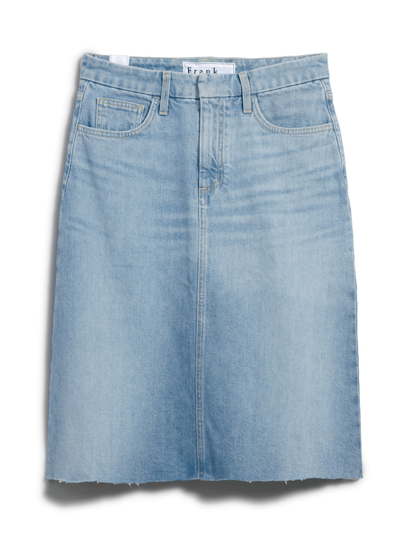 Denim Midi Skirt 5