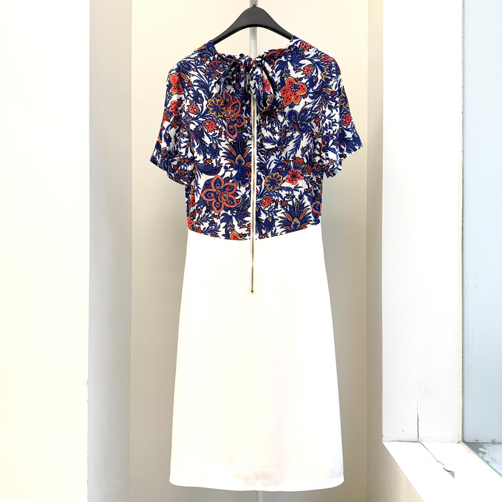 Louis - Louis Vuitton silk short-sleeved dress - 8