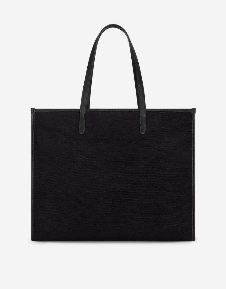 Printed canvas shopper - 4