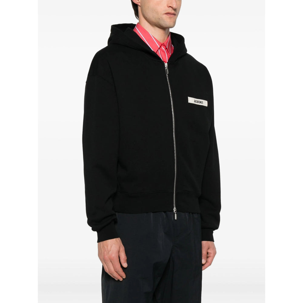 Jacquemus Black Sweaters & Knitwear - Hoodies Men - 3