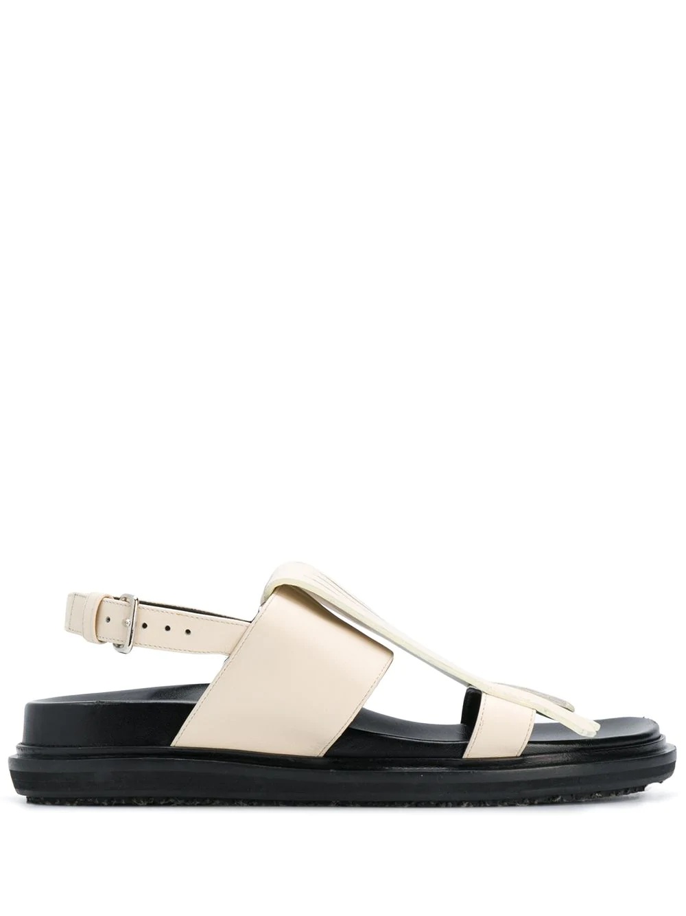 fringed Fussbett sandals - 1