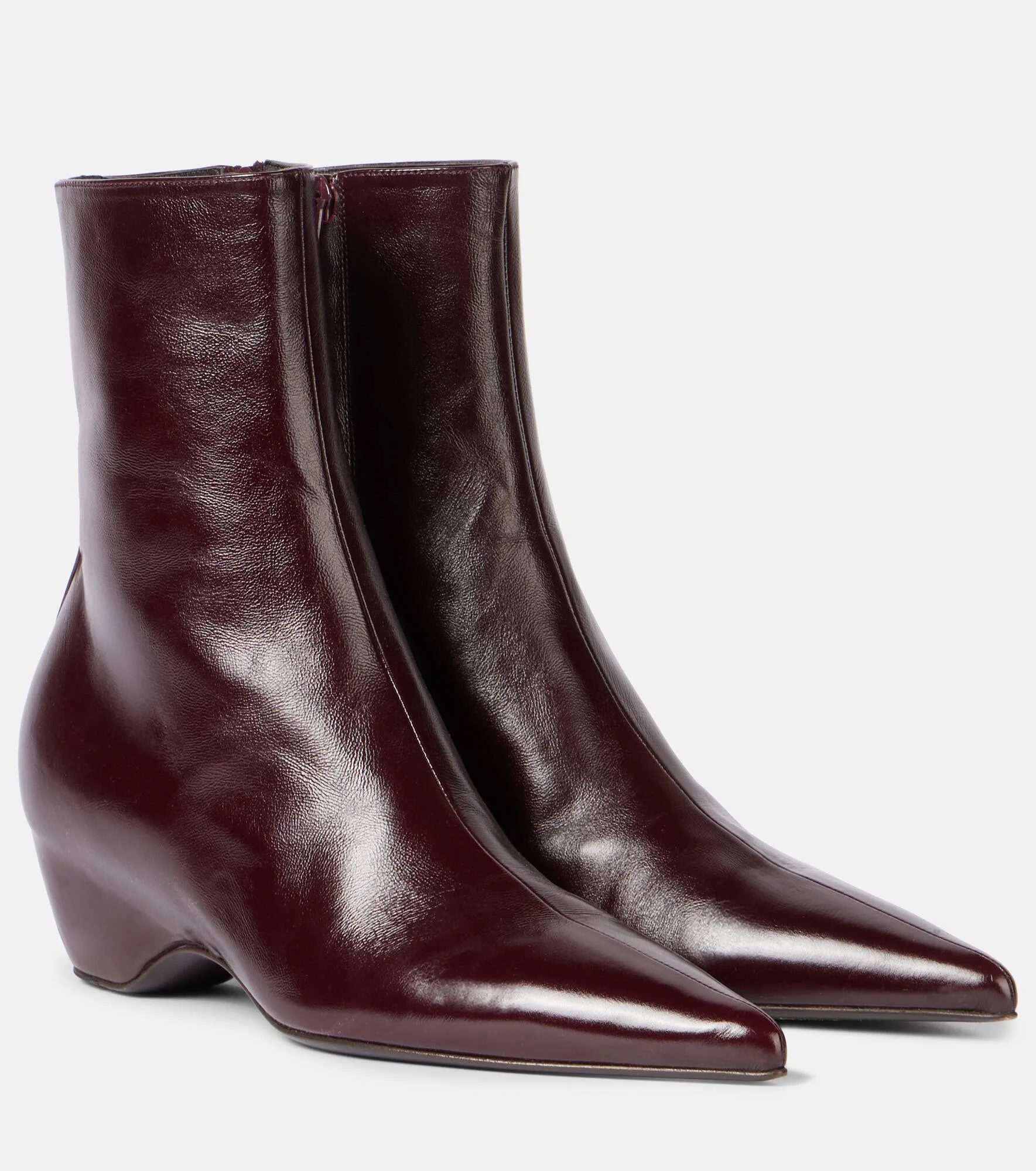 Sybil 40 leather ankle boots - 1