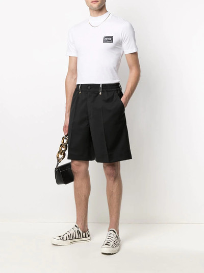 VERSACE JEANS COUTURE mid-rise gathered shorts outlook