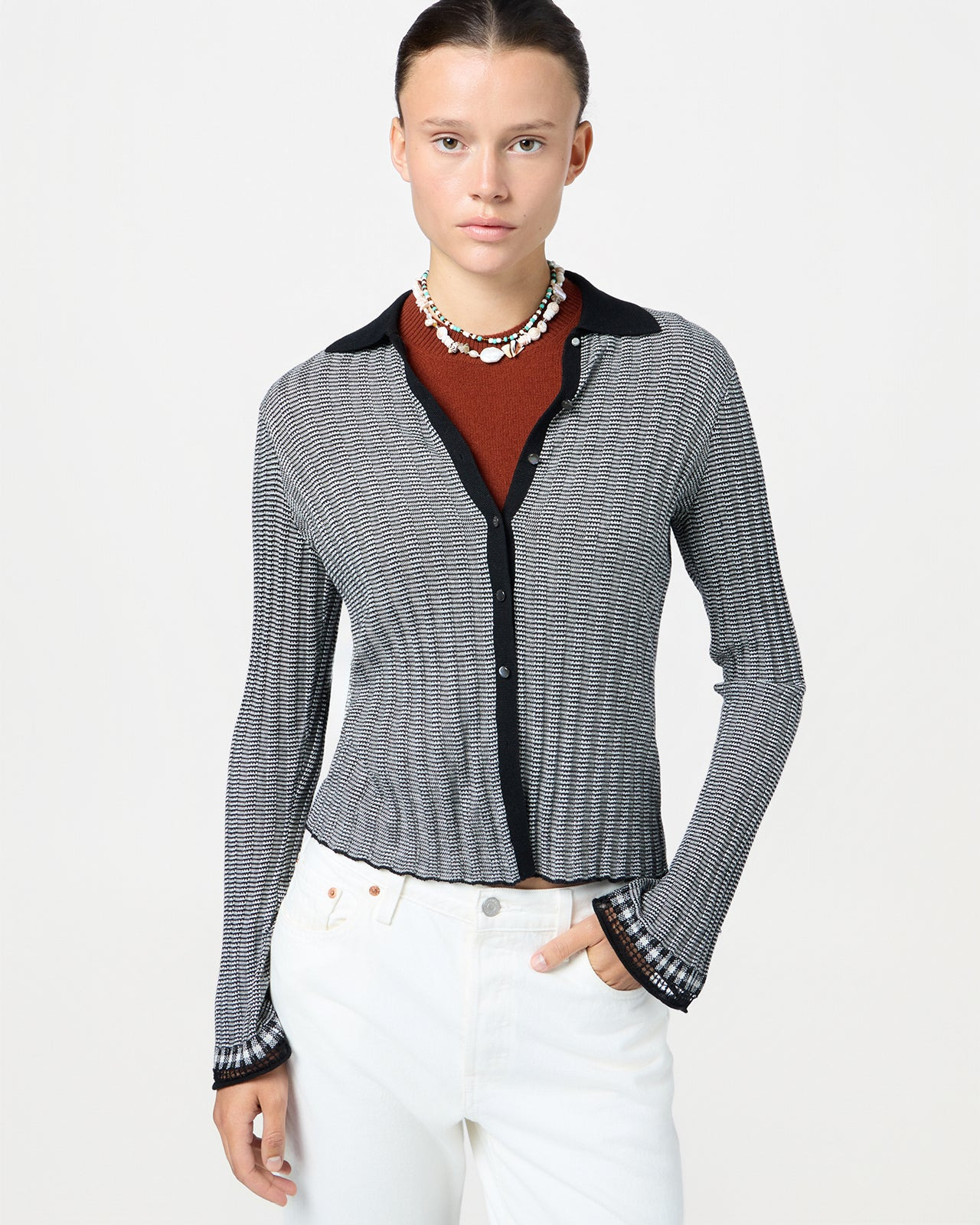 Fine Stripe Shirt - 4