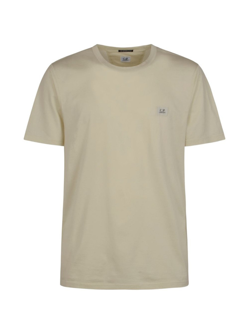 logo-patch cotton T-shirt 1