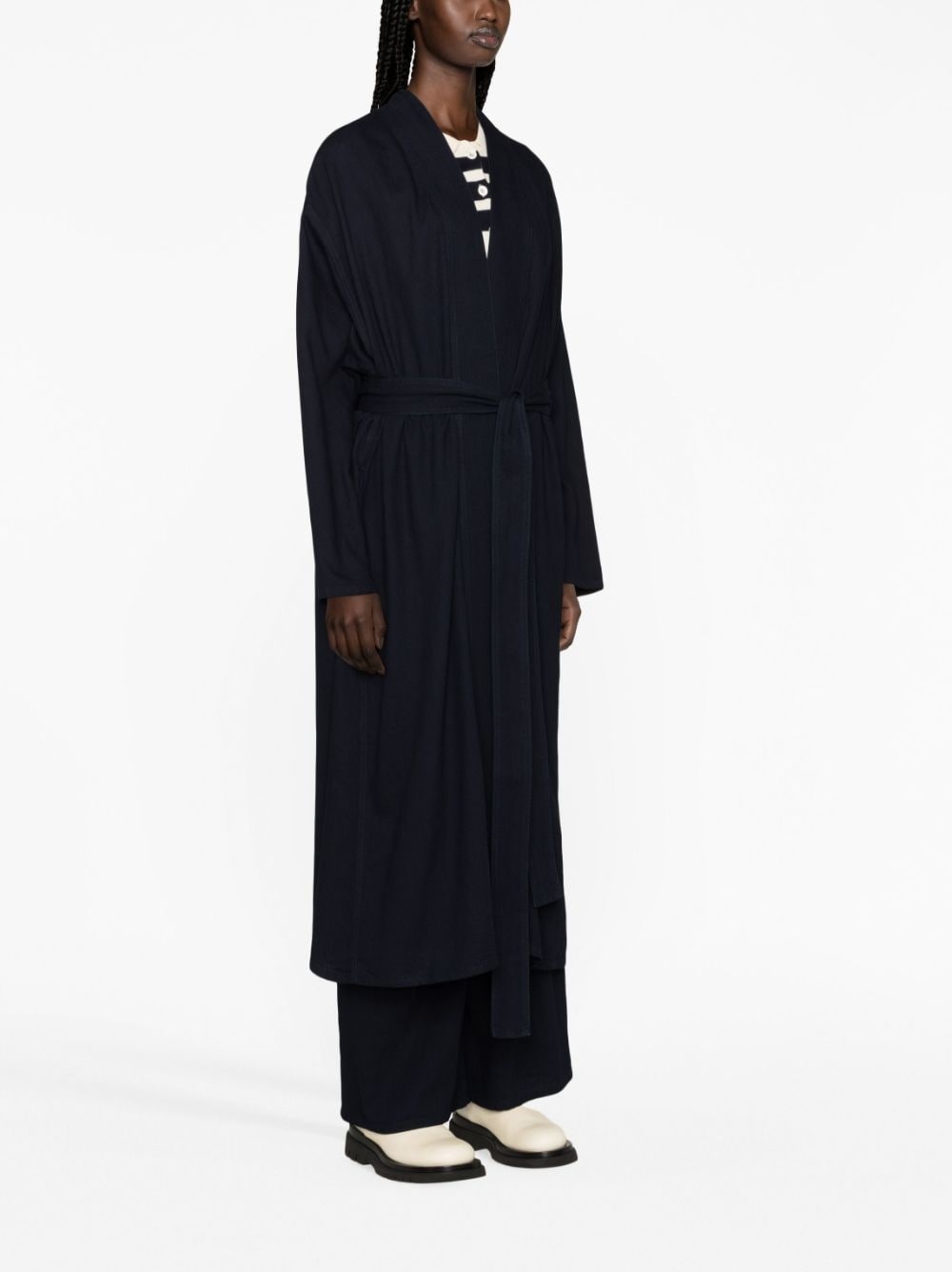 Rimbaud cotton belted coat - 4