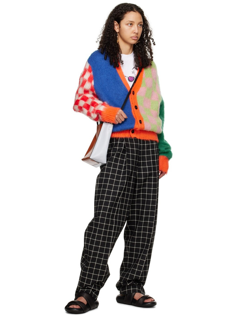 Marni Black Back Buckle Sandals outlook