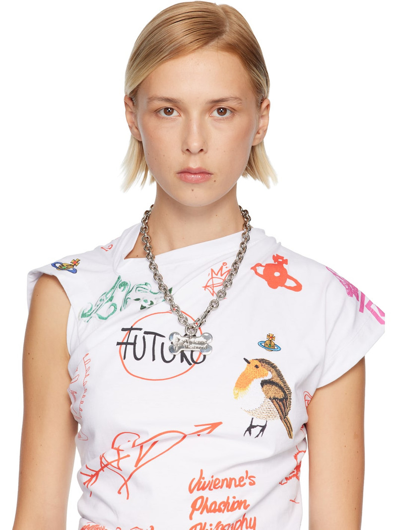 Vivienne Westwood Dog Tag Necklace outlook