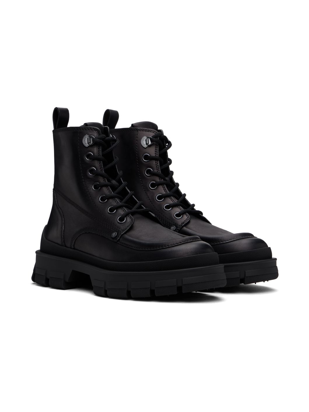 Black Hevea City Ankle Boots - 4