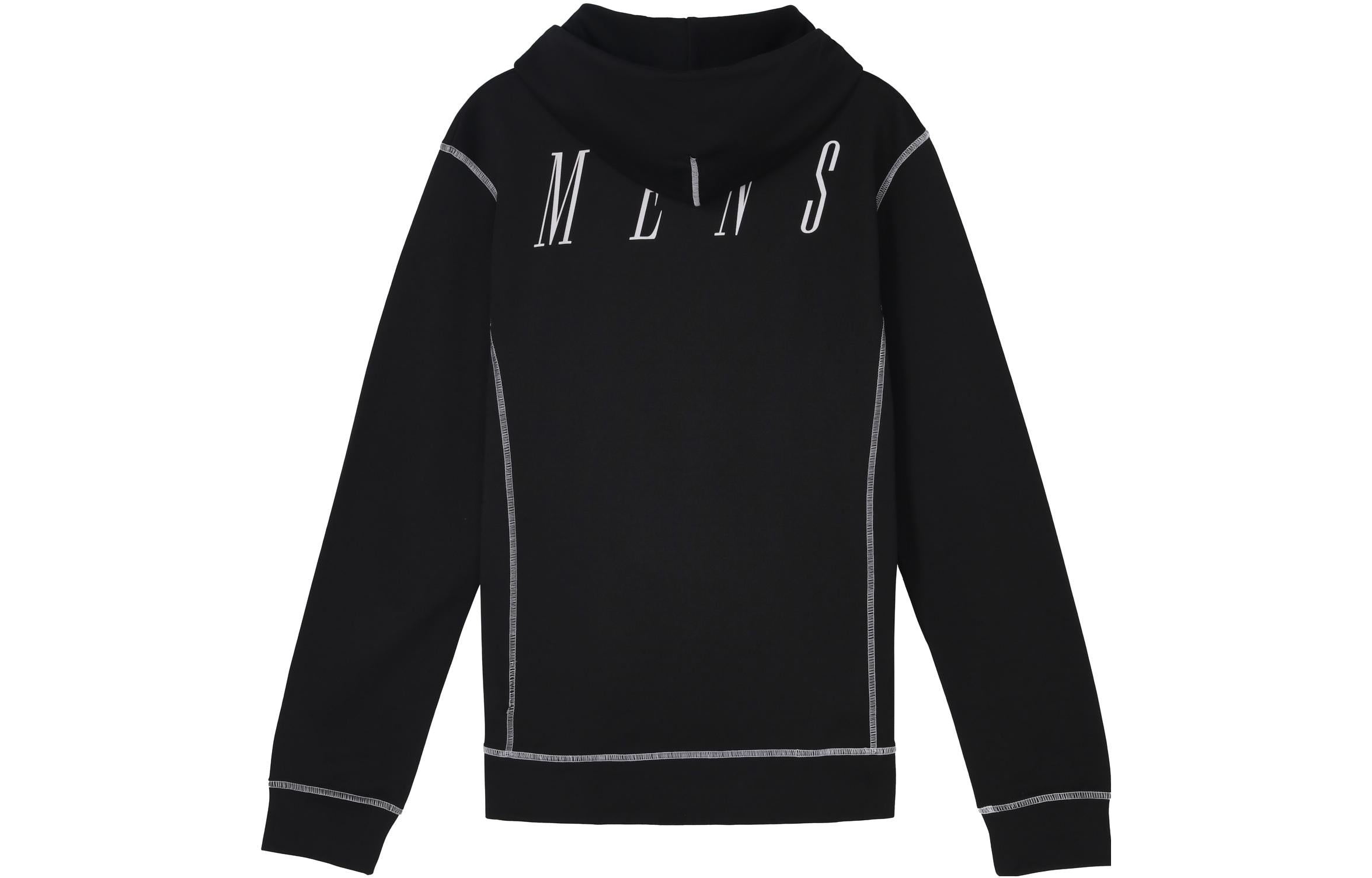 Off-White OFF Applique Hooded Sweater Unisex Black OMBB021F172460441019 - 2