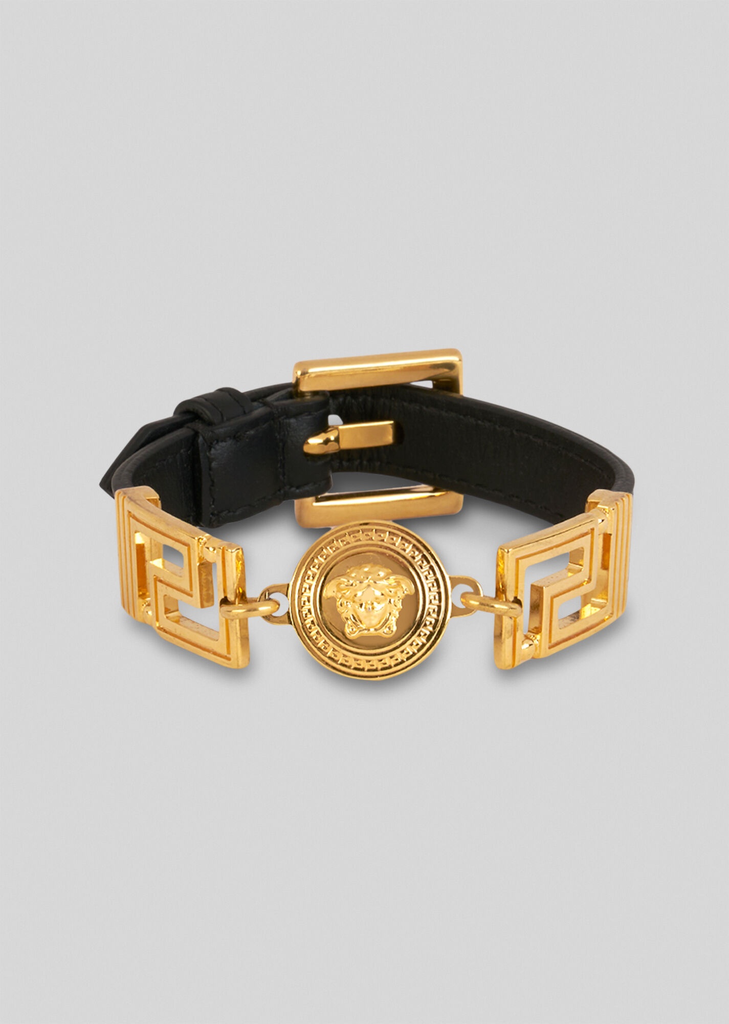 GV Greca Leather Bracelet - 1