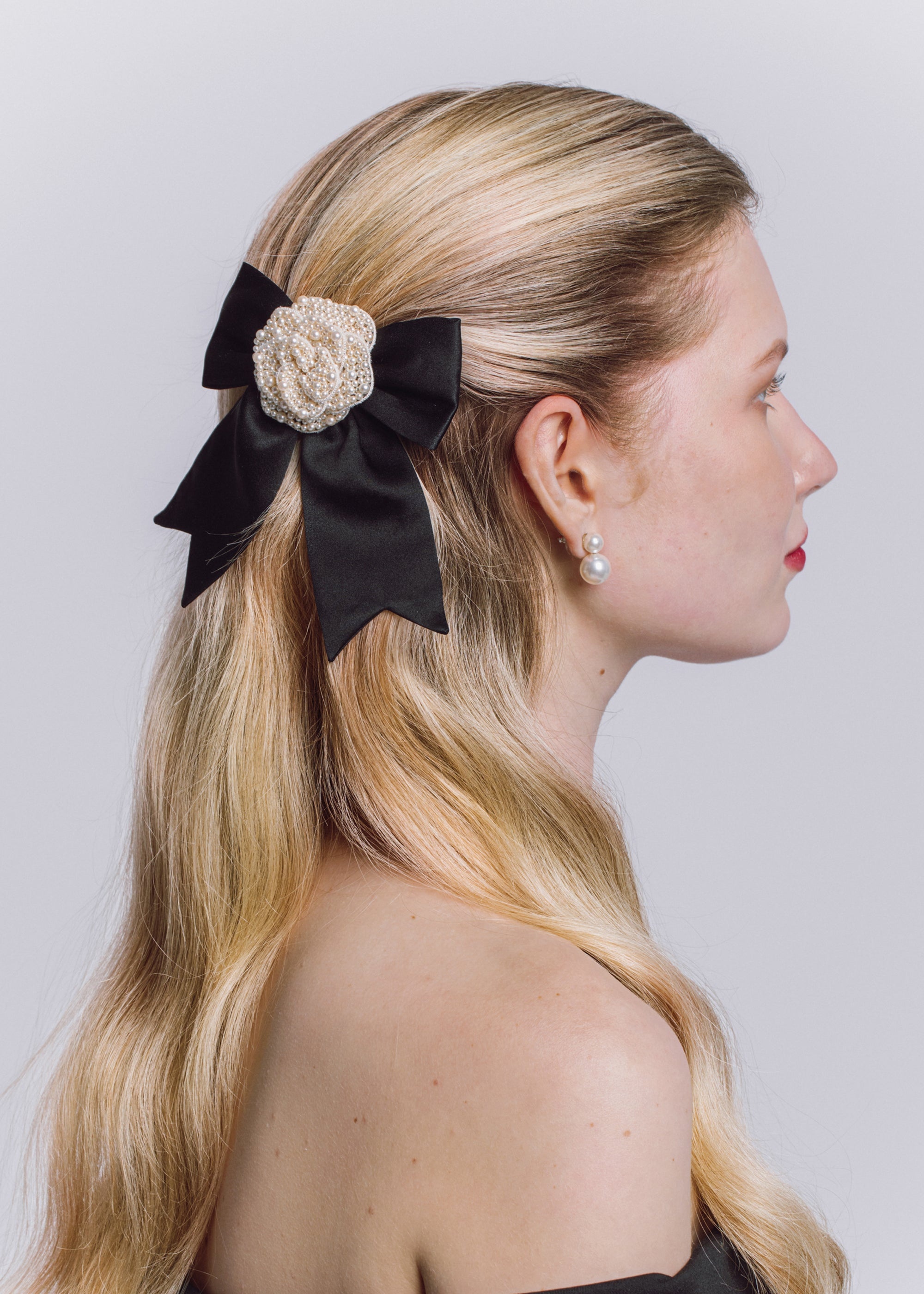 Muriel Bow Barrette - 2