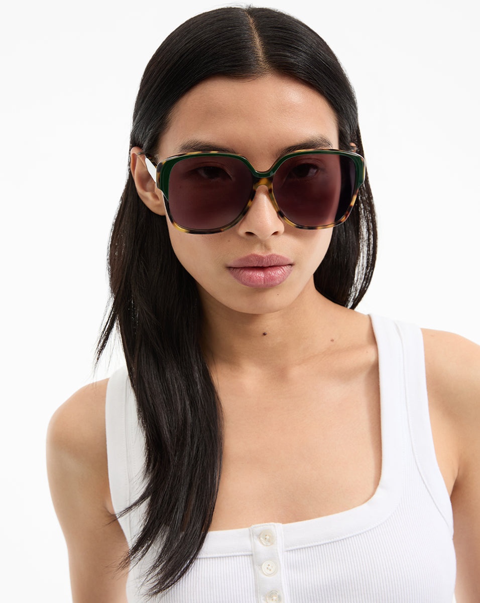 BRIGITTE OVERSIZED SUNGLASSES - 2