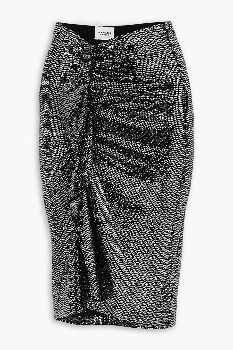 Dolene ruffled sequined tulle skirt - 1