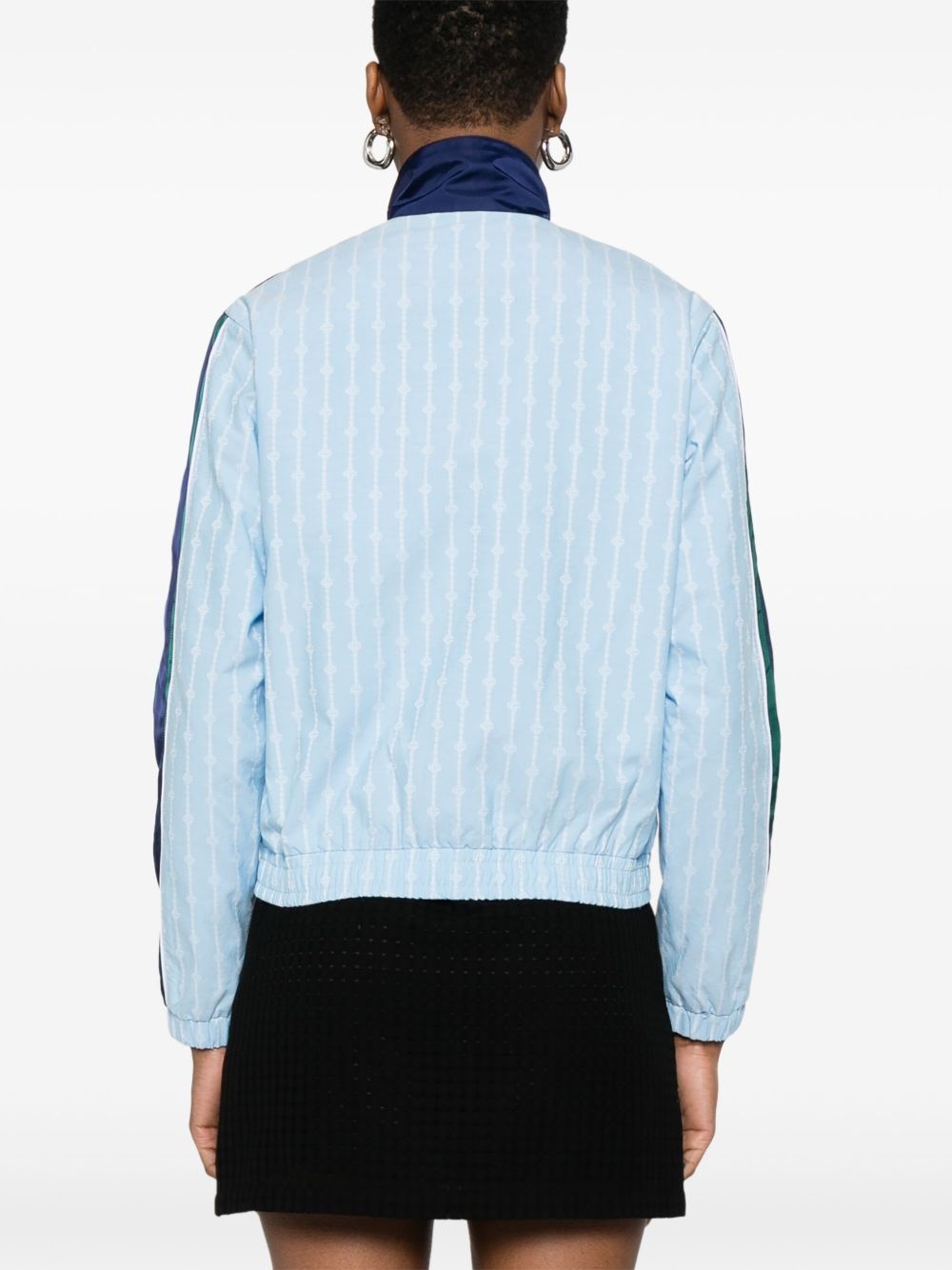 logo-patch jacket - 4