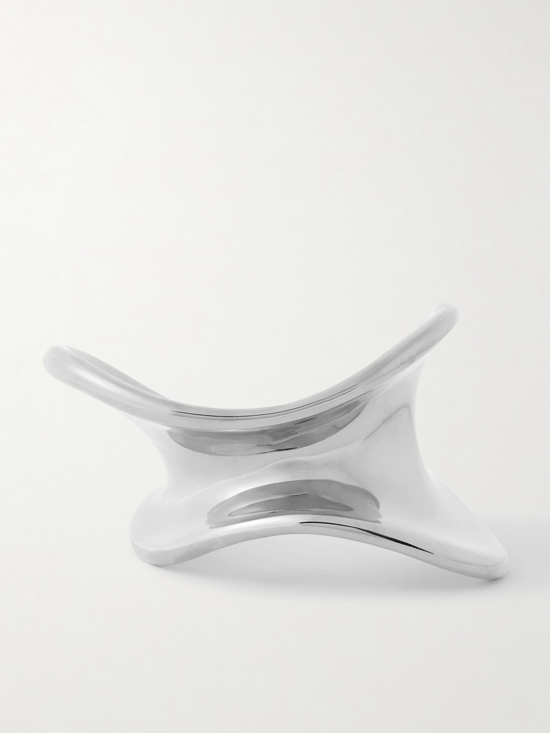 Shadow Silver-plated Cuff 1