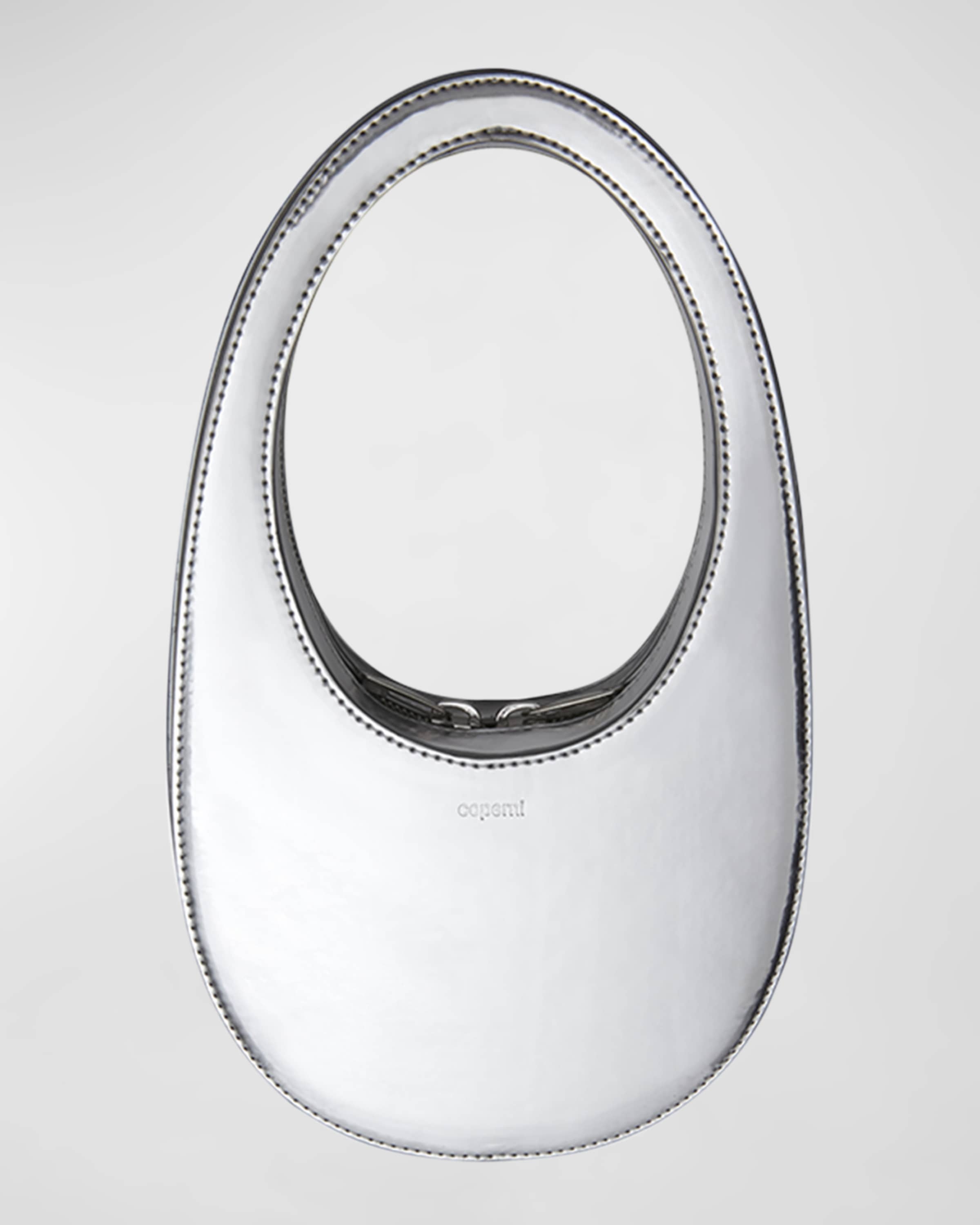 Swipe Mini Metallic Top-Handle Bag - 2