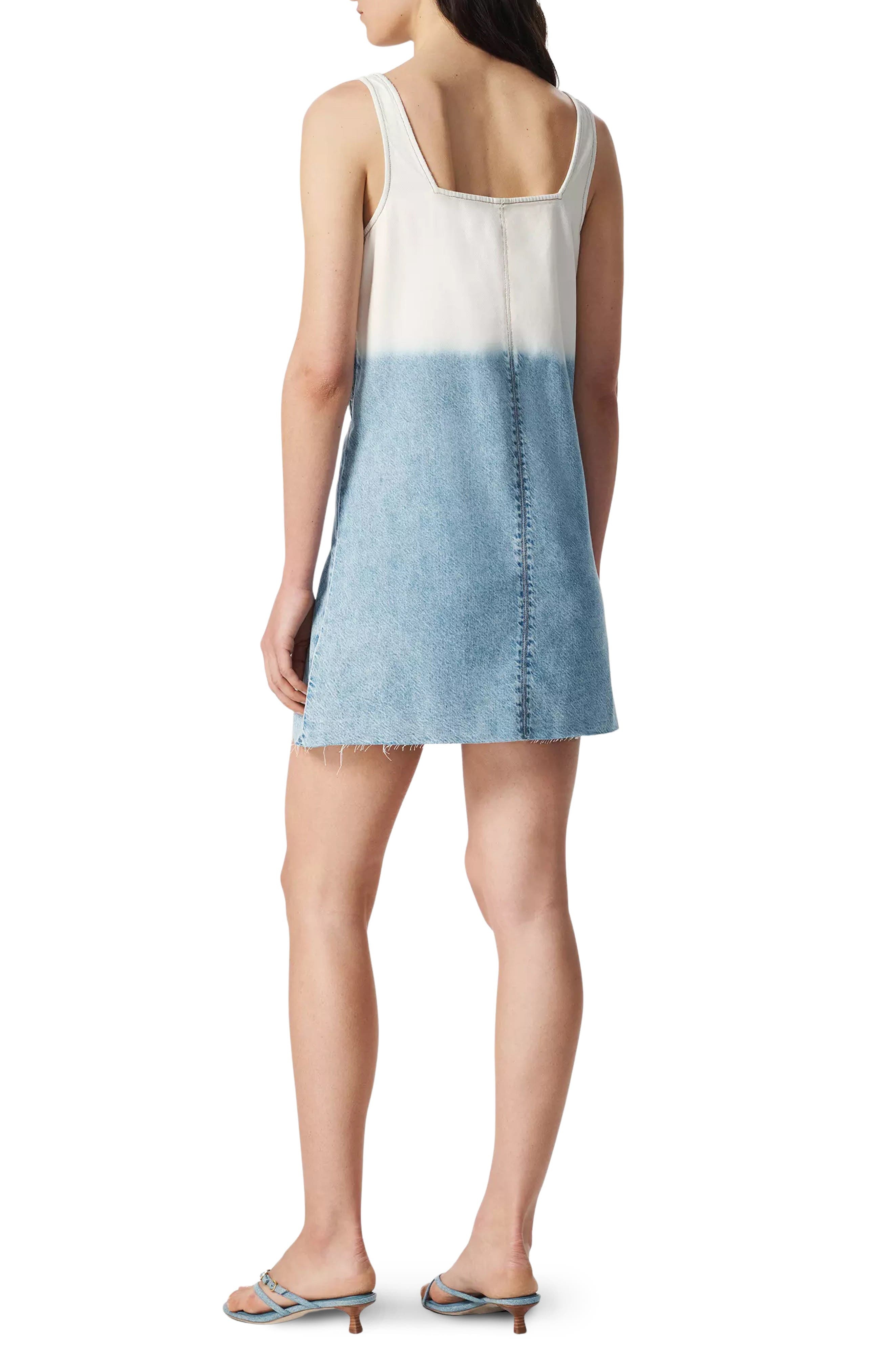 rag & bone Jayde Sleeveless Denim Minidress in Blue at Nordstrom - 2