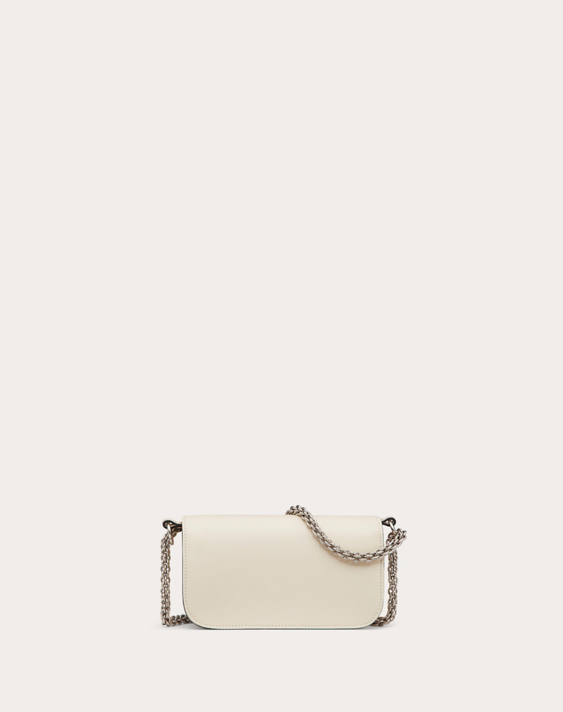 VALENTINO GARAVANI LOCÒ SMALL SHOULDER BAG WITH JEWEL LOGO 3